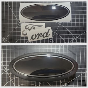 DIY 2024 - 2025 9.5&quot; F150 Emblem Wrap Kit (includes FRONT and BACK)