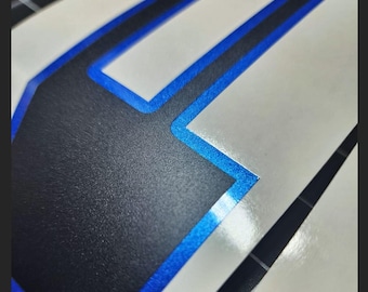 2018-2026 Dual Color Tailgate Letter Inserts