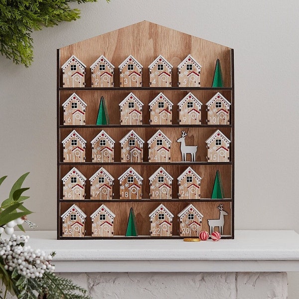 Wooden Calendar Etsy