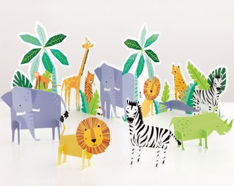 Jungle Centerpiece Etsy