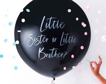 Gender Reveal Balloon Etsy Gender Reveal Balloon Etsy