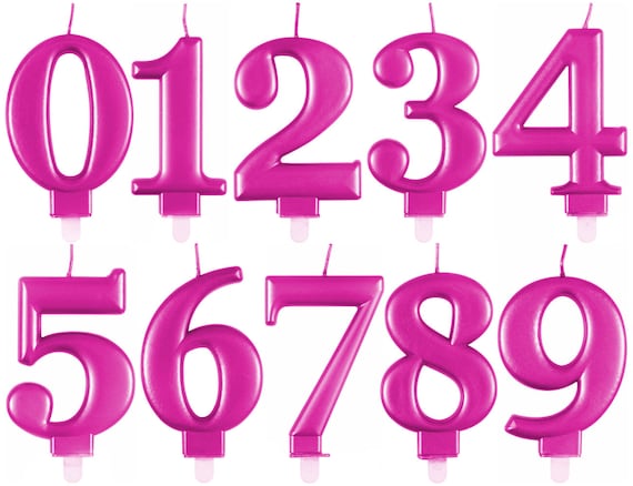 Number candles online