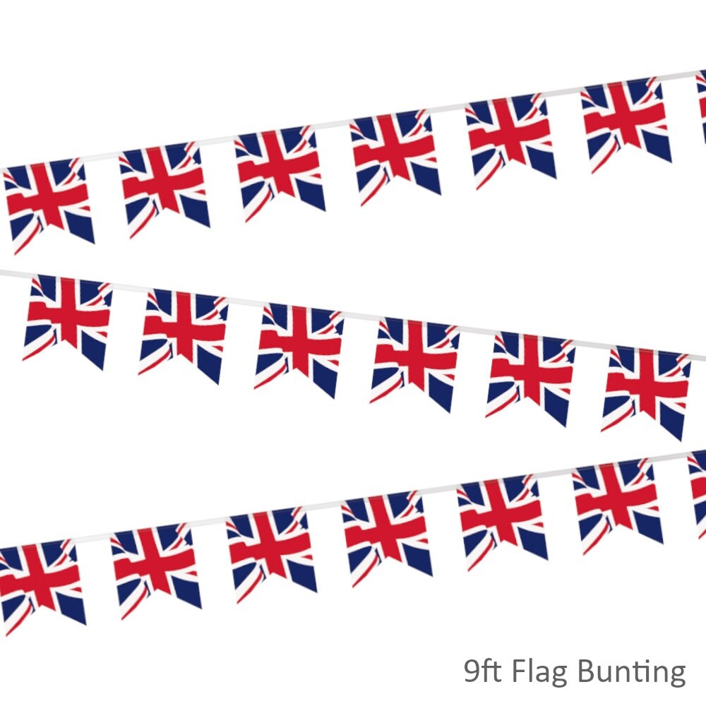Queens Platinum Jubilee Union Jack Party Decorations Union Etsy UK