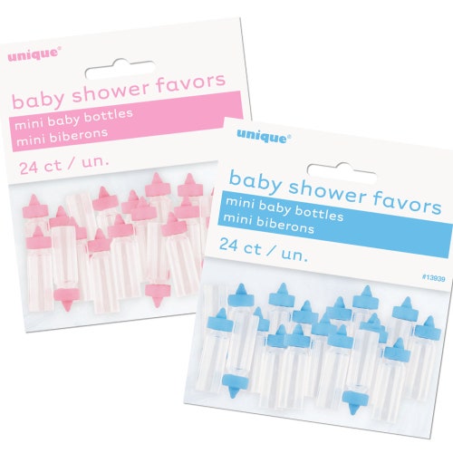 18 Mini Plastic Dummies Gender Reveal Decor Baby Shower Etsy