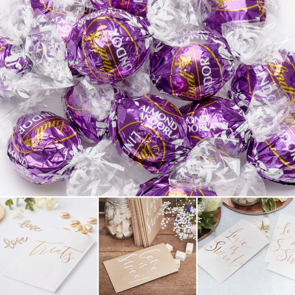 Lindt Lindor Almond Chocolate Lindt Chocolate Gift Party Etsy