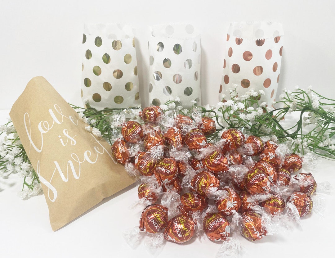 Lindt Lindor Truffles Almond Butter Milk Chocolate Lindt Etsy