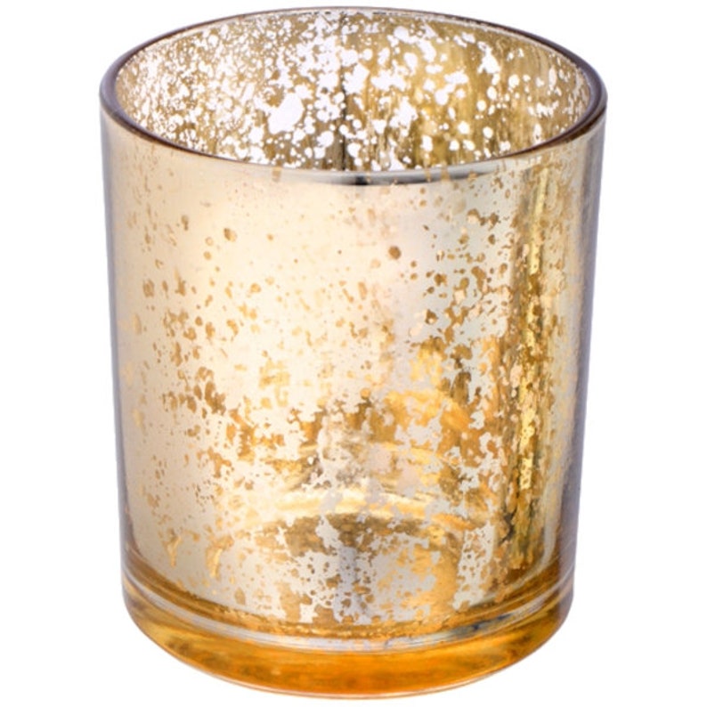 Gold Glass Tea Light Candle Holder Christmas Candle Holders Etsy UK