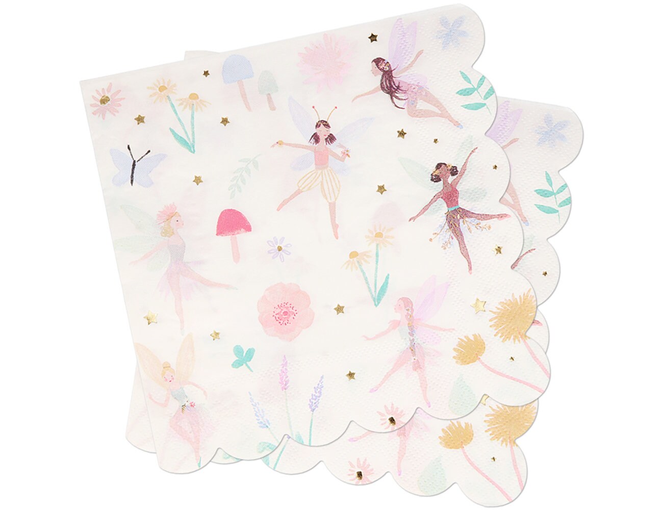 16 Fairy Party Napkins Fairy Party Supplies Fairy Birthday Etsy UK