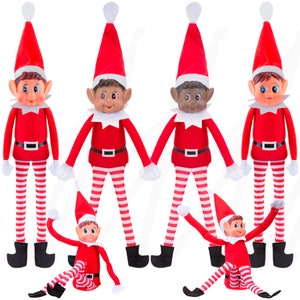 Elf de Noel Lutin Farceur de Noel Fille Elves Behavin Badly