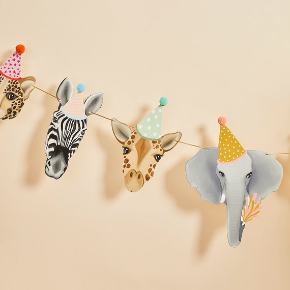 Party Animal Garland Animal Party Decor Animal Theme Party - Etsy Denmark Party Animal Garland Animal Party Decor Animal Theme Party - Etsy Denmark