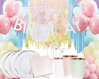 Pastel Party Decor Etsy
