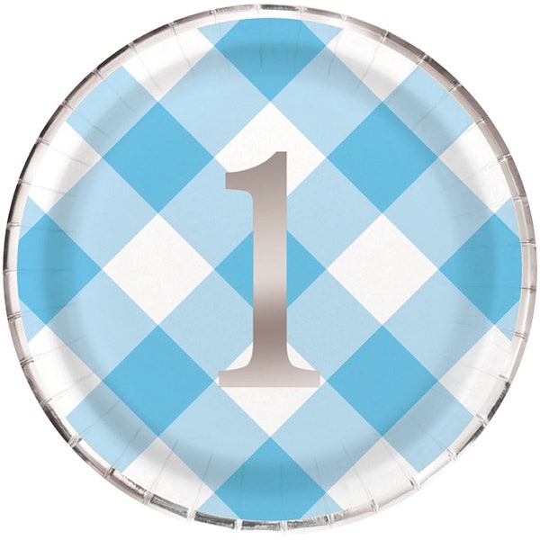 Birthday 1st Large Plate main image 0