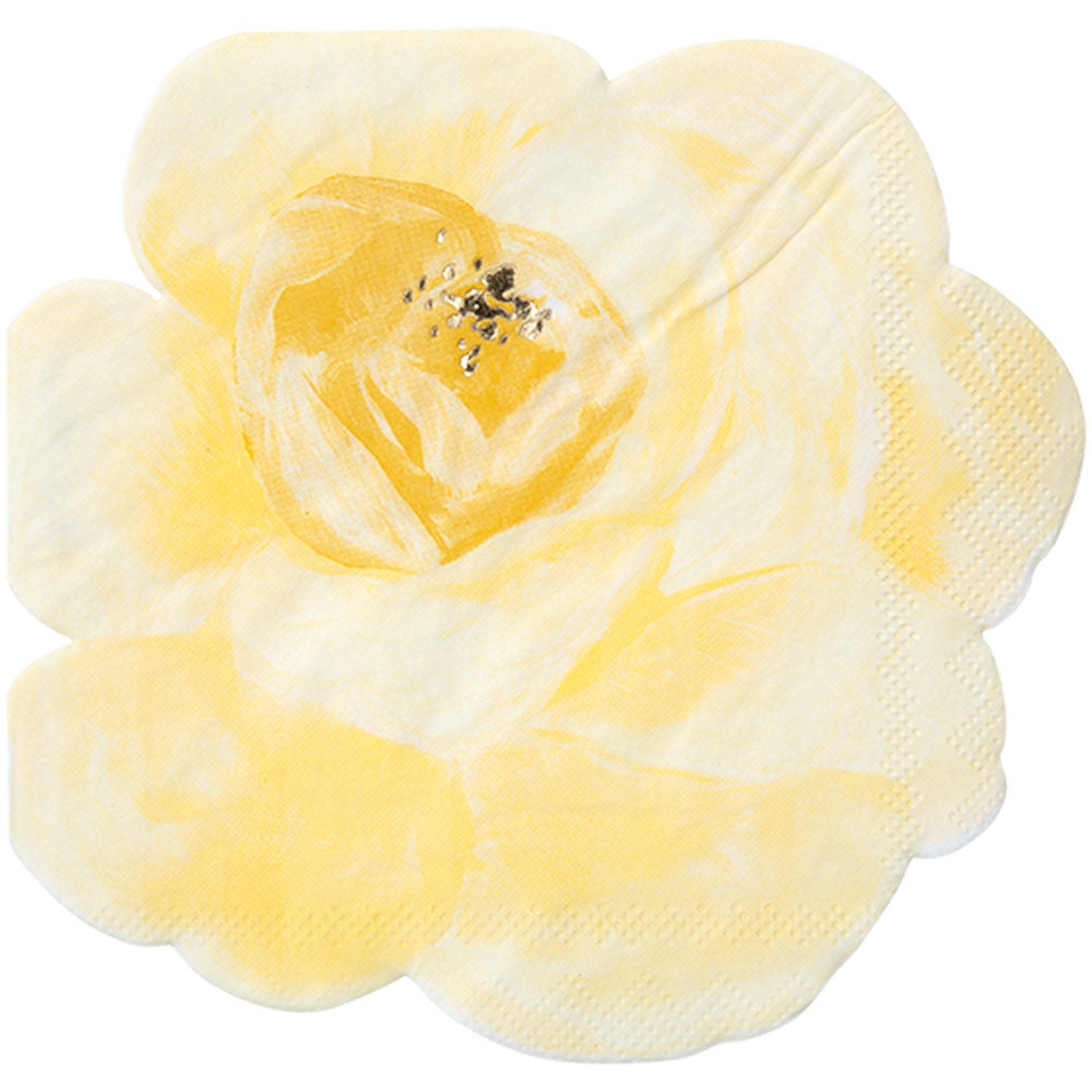 16 Rose Paper Napkins Floral Party Napkins Hen Party Etsy