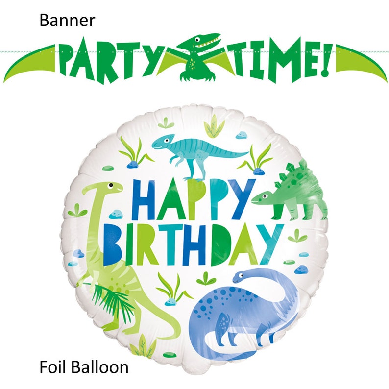 Dinosaur Party Decorations Dinosaur Birthday Party Dinosaur Etsy