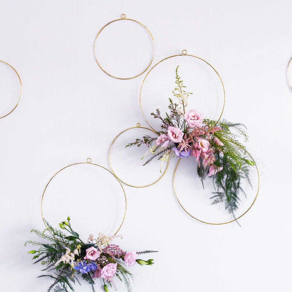 Metal hoops shop for wreaths