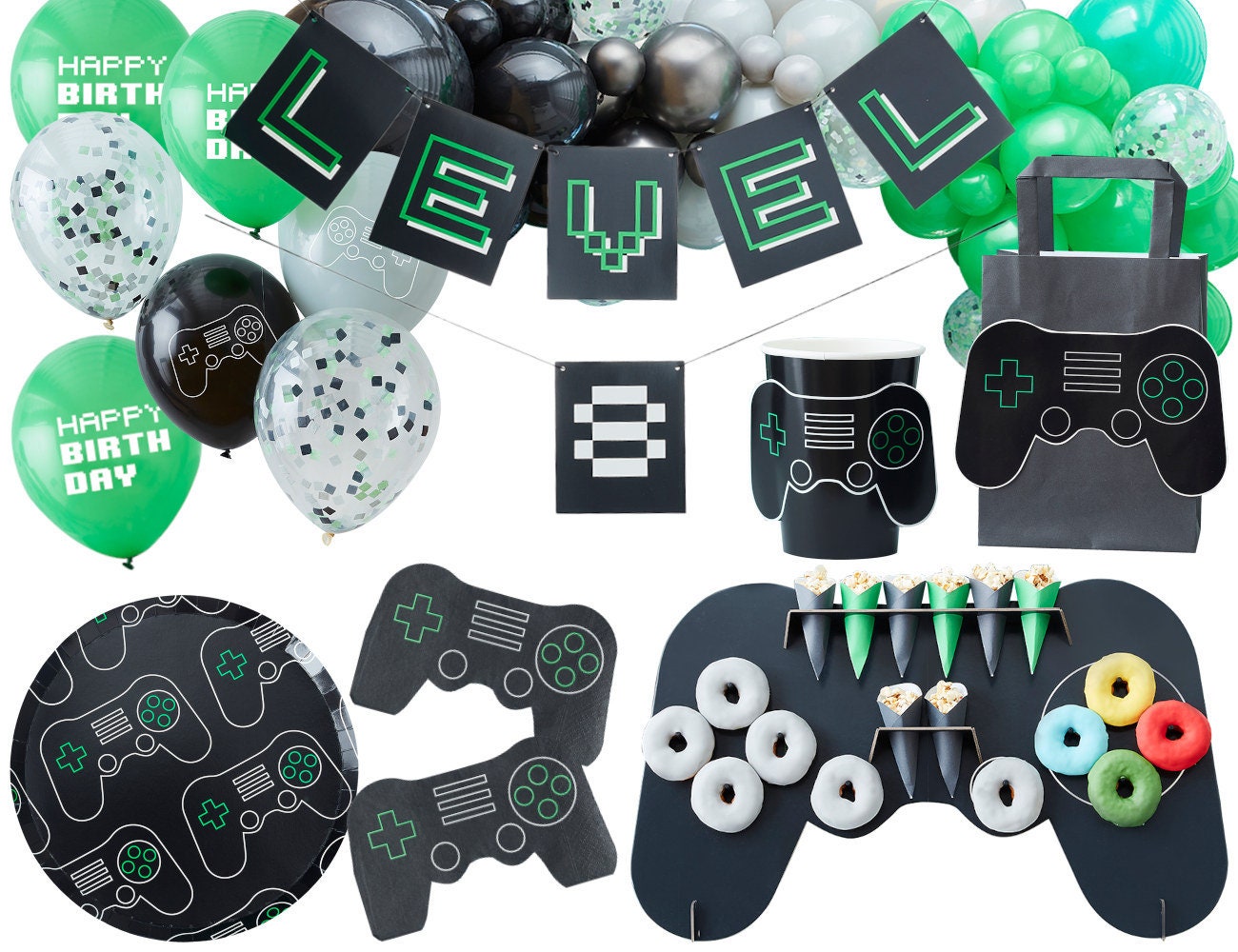 Gamer party supplies best sale