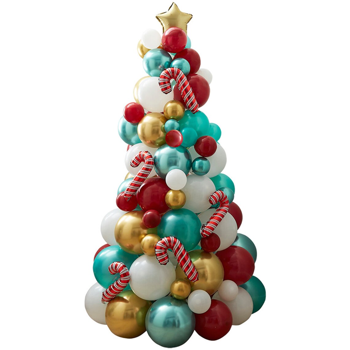 114pc Christmas Balloon Arch Kit Christmas Tree Balloon Etsy