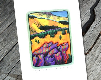 White Ranch… a Colorado Mountain Blank Note Card