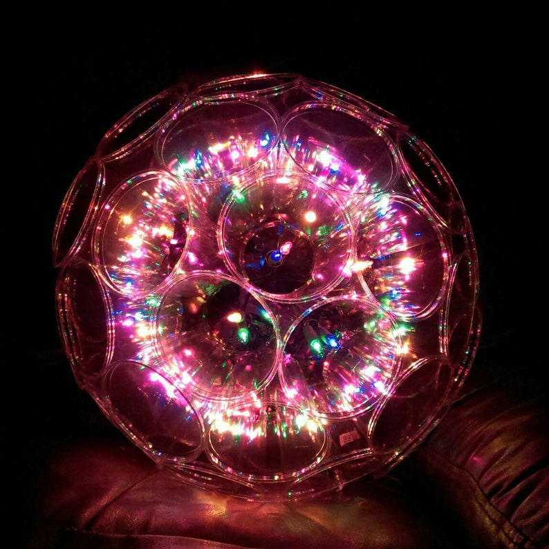 Sparkle Ball With 100 Multicolor Lights Holiday & Party Etsy