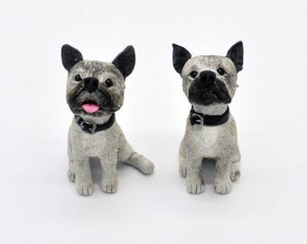 Personalized custom pets, Dog wedding cake topper, Pets Birthday, Pet party, unique pet Miniature, Anniversary pet,