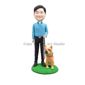 Birthday bobblehead  custom figurine Custom Bobble head  Custom made   Bobblehead Christmas Gift  Birthday Gift Christmas bobblehead