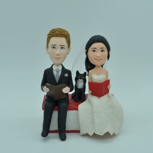 Teacher Themed Wedding Cake Topper