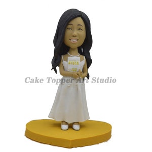 Birthday bobblehead  custom figurine Custom Bobble head  wedding decoration Christmas Gift  Birthday Gift Christmas bobblehead