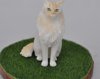 Personalized Pet Wedding Cake Topper: Custom Dog & Cat Figurine