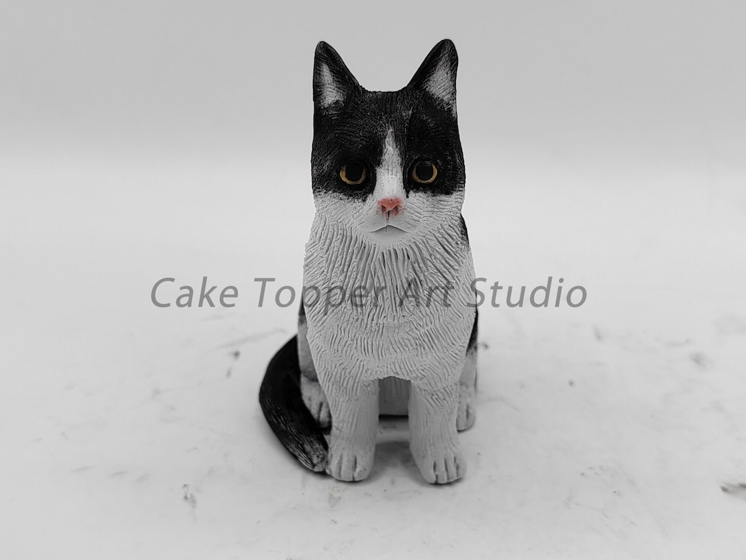 Personalized Pet Cake Topper: Custom Dog or Cat Miniature Figurine - Etsy