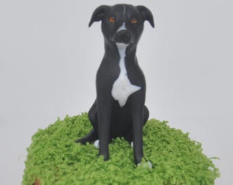 Personalized Pet Wedding Cake Topper: Custom Dog & Cat Figurine