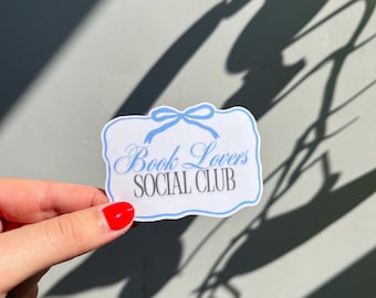 Aesthetic Bookish Stickers, Waterproof Vinyl Decals