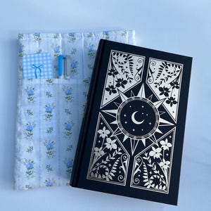 Quilted Book Sleeve, Book Lover Gift, Quilted Kindle Sleeve, Book Holder, Gift for Her, Reader Gift Bookish Gifts Bible Cover Tablet Sleeve