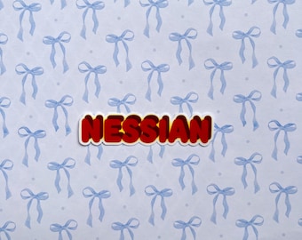 Pegatina impermeable de Cassian y Nesta Nessian / Decoración literaria