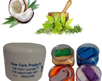 Pedicure foot scrub 8 oz peppermint scent