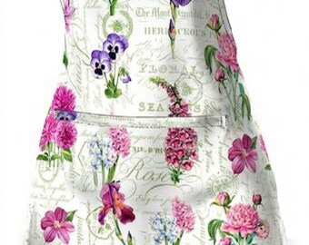 Kitchen Art Apron Sewing Kit | Inspired Wearable Art for Baking, Cooking, Entertaining & Fashion | Artful Apron for Inspired Kitchens