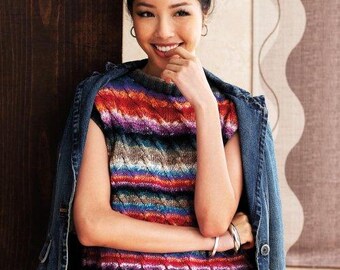 NORO "Spiral" Knit Kit Fashioned from NORO Saiun Yarn