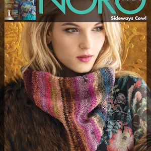 NORO Ito Sideways Cowl Instant Download PDF Pattern