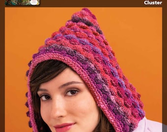 NORO Kureyon Hat Knit Kit "Cluster" Includes • 2 x 50g skeins of Noro Kureyon and Complimentary Pattern