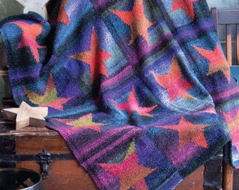 NORO Star Blanket PDF Instant Download Pattern