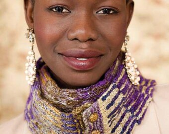 NORO Colorwork Cowl Instant Download PDF Pattern