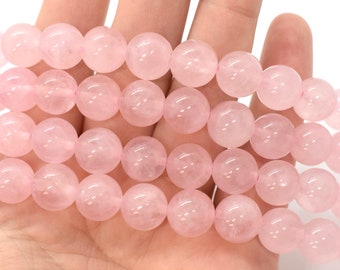 Rose-Quartz,Rose-Quartz Beads,Briolette,Faceted Round Beads AAA Quality 8 /'/' size 8mm 8mm round wholesale Price