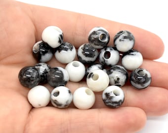 Black and white zebra stone deals