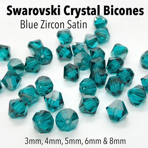 Blue Zircon Satin 5301/5328 Teal Blue 