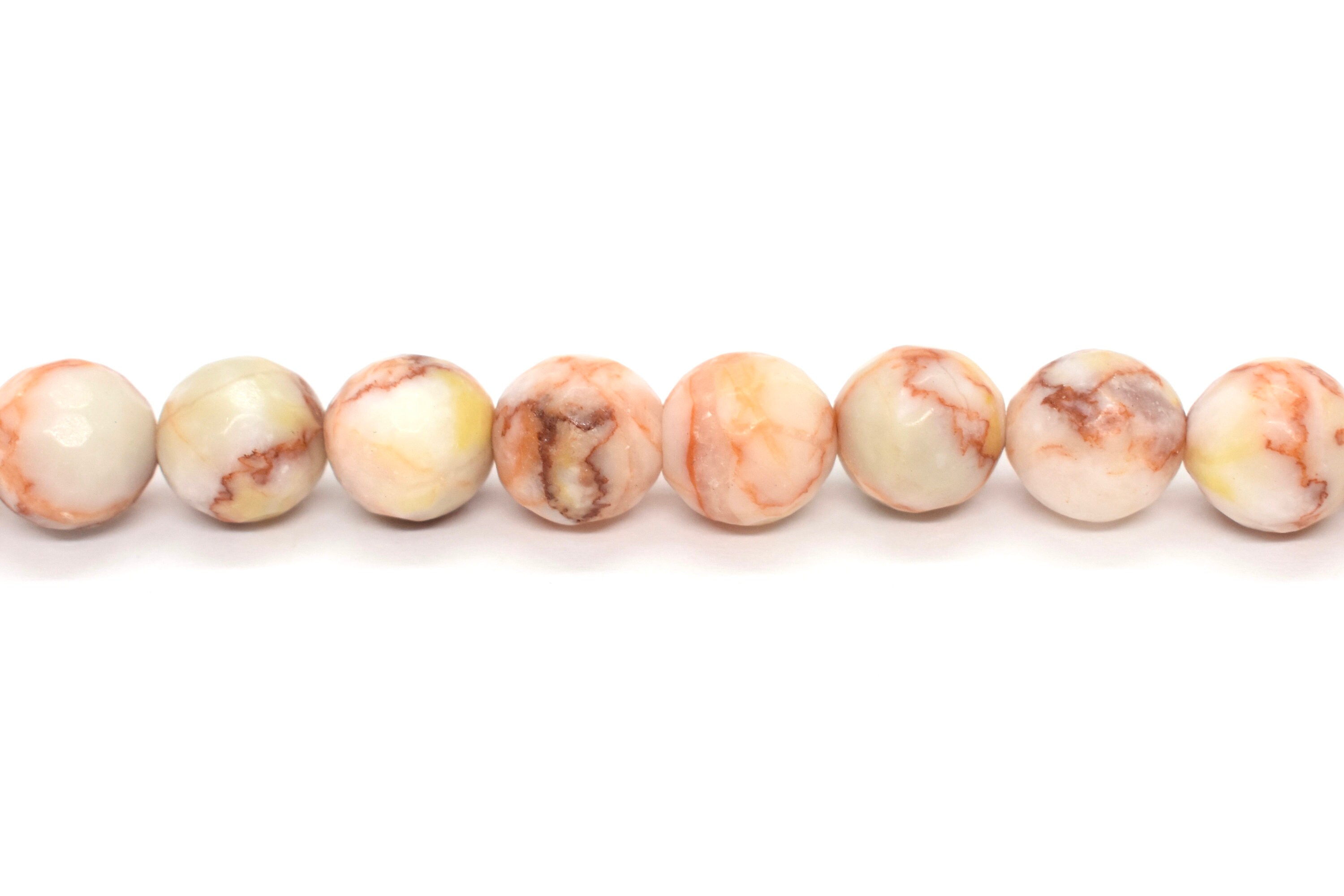 Jaspe piedras preciosas naturales Picasso redonda suelta granos 4 mm 6 mm 8 mm 10 mm 12 mm 14 mm 16"