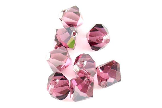 Buy Rose Satin 6301 Dark Pink Swarovski Crystal Top Drilled