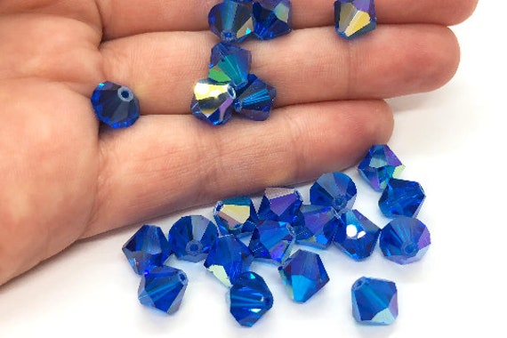 SWAROVSKI Crystal Beads | 5MM BICONE AB | 5301 | 6 pieces