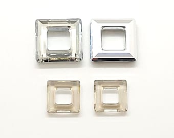 SWAROVSKI Silver Crystal スワロフスキー m】美品 SWAROVSKI スワロフスキー クリスタル 雫 ネックレス