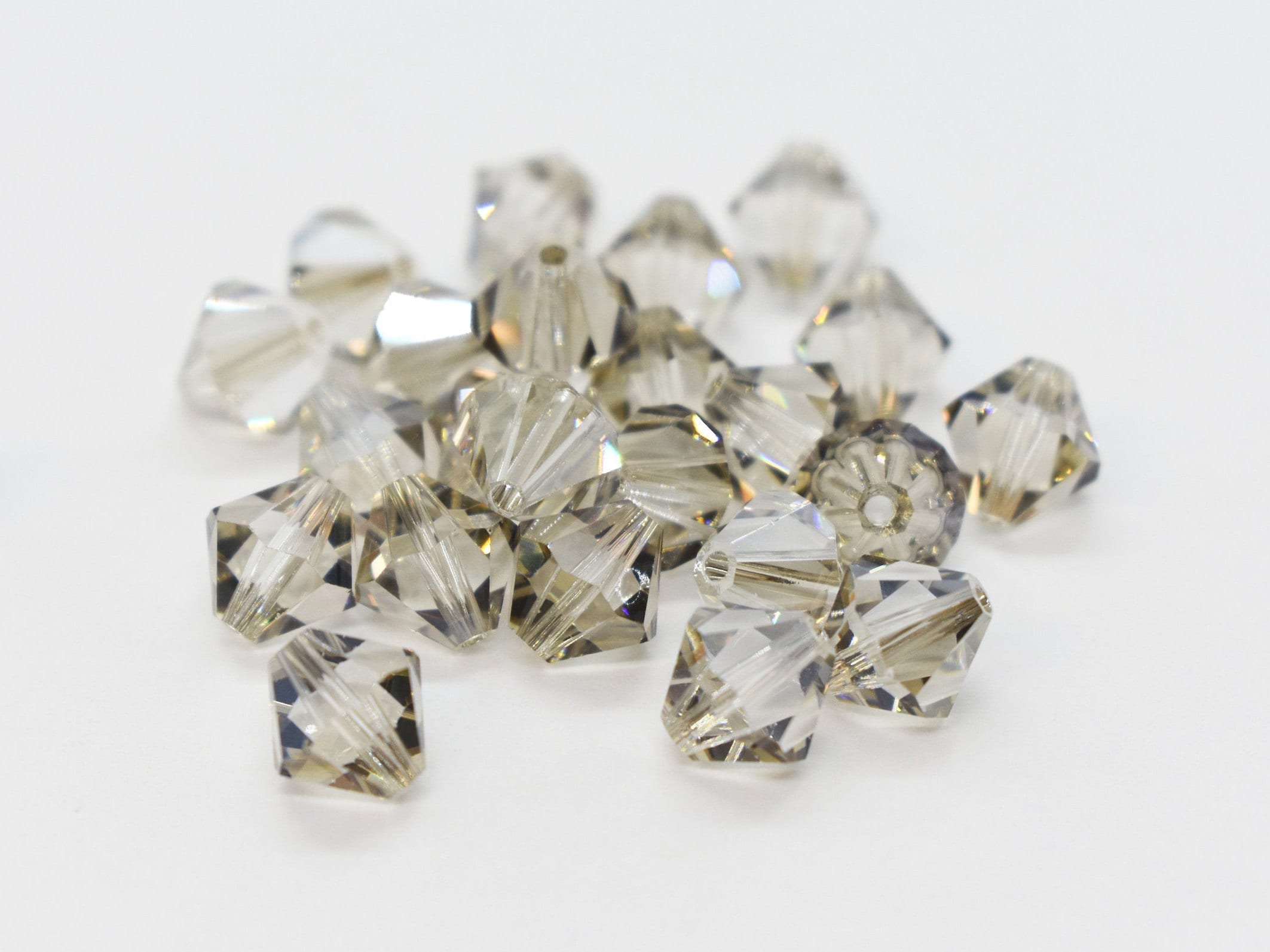 Crystal Silver Shade 5328/5301 - Clear Silver Smoky Gray Crystal Silver Shade 5328/5301 - Clear Silver Smoky Gray