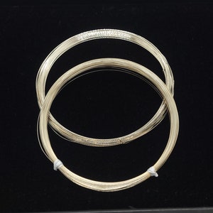 Sterling Silver Wire, Half Round (22 Ga) or Square (24 Ga)Half Hard Sterling Silver Wire for Wire Wrapping and Jewelry Making,1.03 oz or 3ft