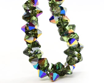 注文スワロフスキー Eternity ペンダント アメジスト サテン (8 mm) スワロフスキー 6301 バイコーン ペンダント